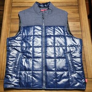 Coleman Full Zip Dark Blue Puffer Vest - Size Men's XXL